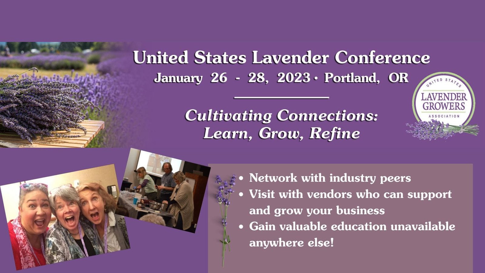 lavender conference in Portland Oregon